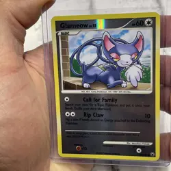 Pokemon Glameow 65/100 Majestic Dawn Reverse Holo Pokemon Card LP/NM Nintendo - Image 1