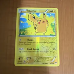 The Pokemon Company Pikachu 42/146 Reverse Holo Common Basic 60HP English XY - Image 1
