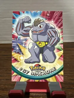 Machoke Pokemon Topps #67 LP - Image 1