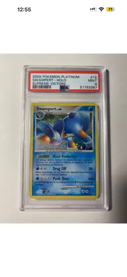 Psa Card Lot - 2x PSA 9 - Swampert And Froslass GL Pokemon - Image 1