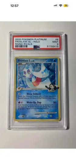 Psa Card Lot - 2x PSA 9 - Swampert And Froslass GL Pokemon - Image 2