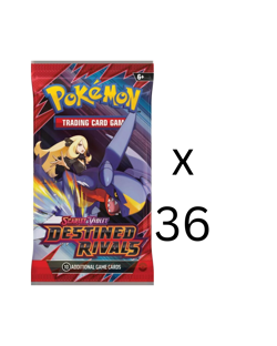 Pokemon Scarlet & Violet Destined Rivals Factory Sealed 36 Booster Pack lot - Image 1