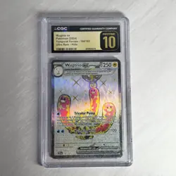 Wugtrio ex Temporal Forces 190/162 Ultra Rare CGC PRISTINE 10 POKEMON - Image 1