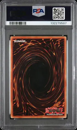 2014 YU-GI-OH! PREMIUM GOLD 1ST EDITION-ITALIAN #IT033 DARK MAGICIAN GIRL PSA 8 - Image 2