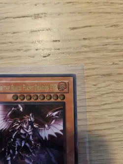 Horus the Black Flame Dragon Lv8 Ultimate Rare 1st Edition SOD-EN008 - Image 3