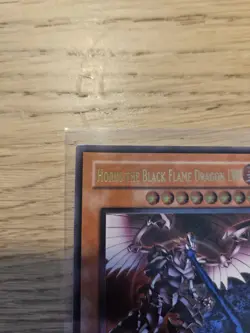 Horus the Black Flame Dragon Lv8 Ultimate Rare 1st Edition SOD-EN008 - Image 4