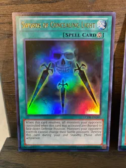 Yugioh: 2X Swords of Concealing Light Ultra Rare/NM/Unlimited LCYW-EN281 - Image 2