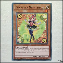 Trickstar Nightshade - FLOD-EN006 - Common 1st Edition Yugioh - Image 1