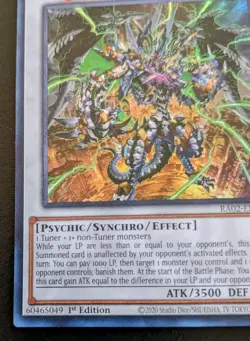 Psychic End Punisher RA02-EN032 1st Ed. Ultra Rare Rarity Collection II Yu-Gi-Oh - Image 4