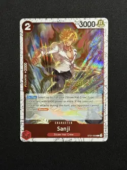 Sanji Parallel ST21-003 Starter Deck EX GEAR 5 One Piece TCG English ALT C - Image 1