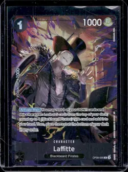 2024 One Piece Emperors in the New World Laffitte Rare #OP09-095 - Image 1