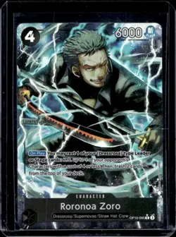One Piece Premium Booster Roronoa Zoro Alternate Art Rare #OP10-095 - Image 1