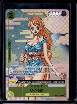 2024 One Piece 500 Years in the Future O-Nami Special Alternate Art #OP06-101 - Image 1