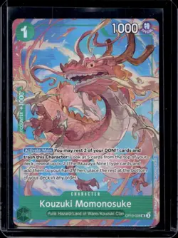 One Piece Best Selection Kouzuki Momonosuke Uncommon #OP10-028 - Image 1