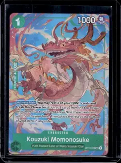 One Piece Best Selection Kouzuki Momonosuke Uncommon #OP10-028 - Image 1