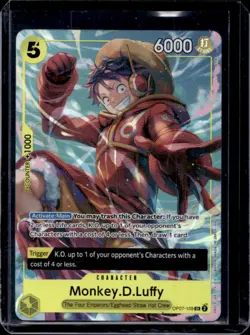 2024 One Piece 500 Years in the Future Monkey.D.Luffy Alternate Art #OP07-109 - Image 1