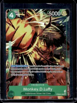One Piece Premium Booster Vol 2 Monkey.D.Luffy Alt Art Super Rare #PRB02-005 - Image 1