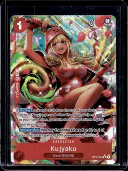 2025 One Piece A Fist of Divine Speed Kujyaku Alternate Art #OP11-004 - Image 1