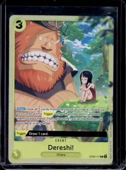 2024 One Piece Emperors in the New World Dereshi! Rare #OP09-117 - Image 1