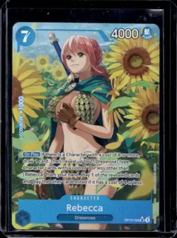 2025 One Piece Rebecca Alternate Art Super Rare #OP10-058 - Image 1