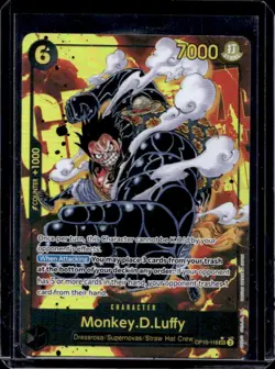 One Piece Royal Blood Monkey.D.Luffy SEC #OP10-118 - Image 1