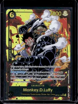 2024 One Piece Royal Blood Monkey.D.Luffy SEC Rare #OP10-118 - Image 1