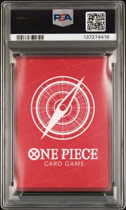2025 ONE PIECE PROMOS DODGERS X ONE PIECE NIGHT #010 MONKEY D. LUFFY PSA 10 - Image 2