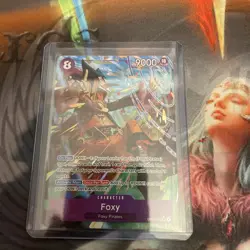 Foxy (Alternate Art) EB04-036 One Piece from OP-14 The Azure Sea's Seven Foil NM - Image 1