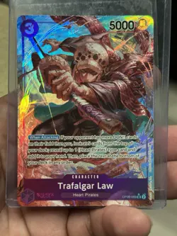 One Piece CCG Awakening Of The New Era Trafalgar Law ENG OP05-069 SR Alt Art - Image 1