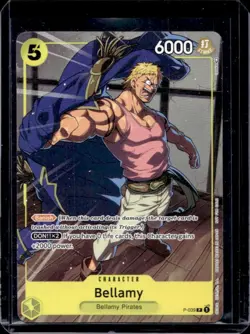 One Piece Pirates Party Bellamy Character Promo #P-039 - Image 1