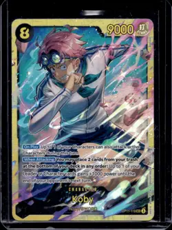 2025 One Piece A Fist of Divine Speed Koby #OP11-119 - Image 1