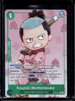2022 One Piece Romance Dawn Kouzuki Momonosuke Rare #OP01-041 - Image 1