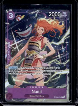 2024 One Piece Emperors in the New World Nami Uncommon #OP09-070 - Image 1