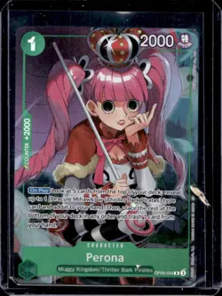 2024 One Piece Emperors in the New World Perona VAR #OP09-034a - Image 1