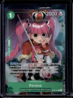 2024 One Piece Emperors in the New World Perona VAR #OP09-034a - Image 1