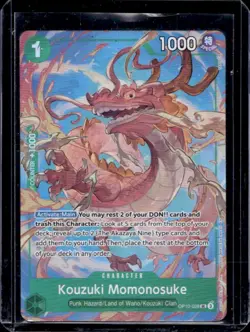 One Piece Best Selection Kouzuki Momonosuke Uncommon #OP10-028 - Image 1