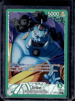 2025 One Piece A Fist of Divine Speed Jinbe #OP11-021 - Image 1