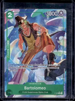 2023 One Piece Celebration Event Pack Bartolomeo Promo #P-029 - Image 1