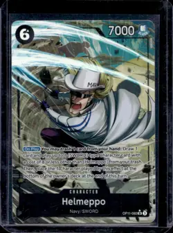2025 One Piece A Fist of Divine Speed Helmeppo Alternate Art #OP11-092 - Image 1