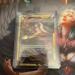 CROCODILE - OP14-120 Secret Rare Foil | One Piece TCG The Azure Sea’s Seven NM - Image 1