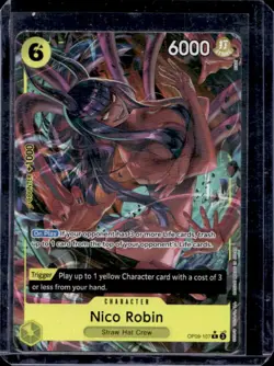 2024 One Piece Emperors in the New World Nico Robin VAR #OP09-107b - Image 1