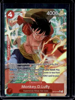 2025 One Piece Legacy of the Master Monkey.D.Luffy Alternate Art #OP12-015 - Image 1