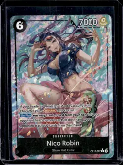 2025 One Piece Legacy of the Master Nico Robin Alternate Art #OP12-087 - Image 1
