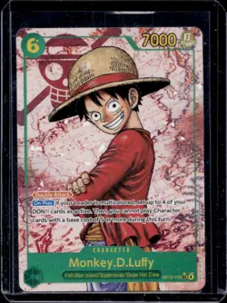 2025 One Piece Carrying On His Will Monkey.D.Luffy Alt Art SEC #OP13-118 - Image 1