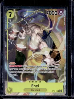 One Piece TCG Enel Alternate Art Super Rare SR #OP05-110 - Image 1