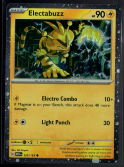 Electabuzz 125/165 Cosmos Holo Promo Pokemon 151 Pokemon TCG Near Mint - Image 1