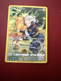 Pokemon Pikachu Ultra Rare Holo TG05/TG30 Swsh11: Lost Origin Trainer Gallery - Image 1