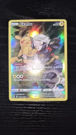 Pikachu TG05/TG30 Swsh11: Lost Origin Trainer Gallery Holo NM Pokemon TCG - Image 1