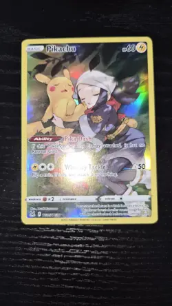 Pikachu TG05/TG30 Swsh11: Lost Origin Trainer Gallery Holo NM Pokemon TCG - Image 3