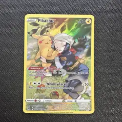 Pokemon Pikachu TG05/TG30 Swsh11: Lost Origin Trainer Gallery Ultra Rare Holo - Image 1